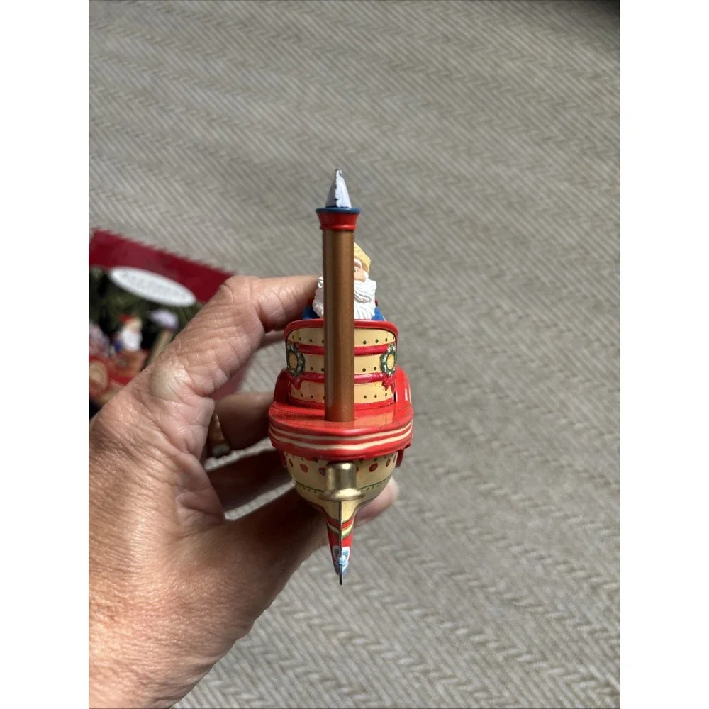 Hallmark Keepsake Ornament, Cruising into Christmas  1998 Santa Ship QX6196